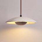 Suspension moderne Enrico en bois Noyer