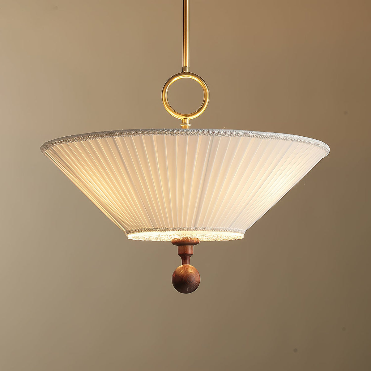 Solaria Pleated Pendant Light