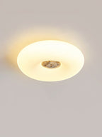 Plafonnier moderne Ewen en Travertin Bulgari violet