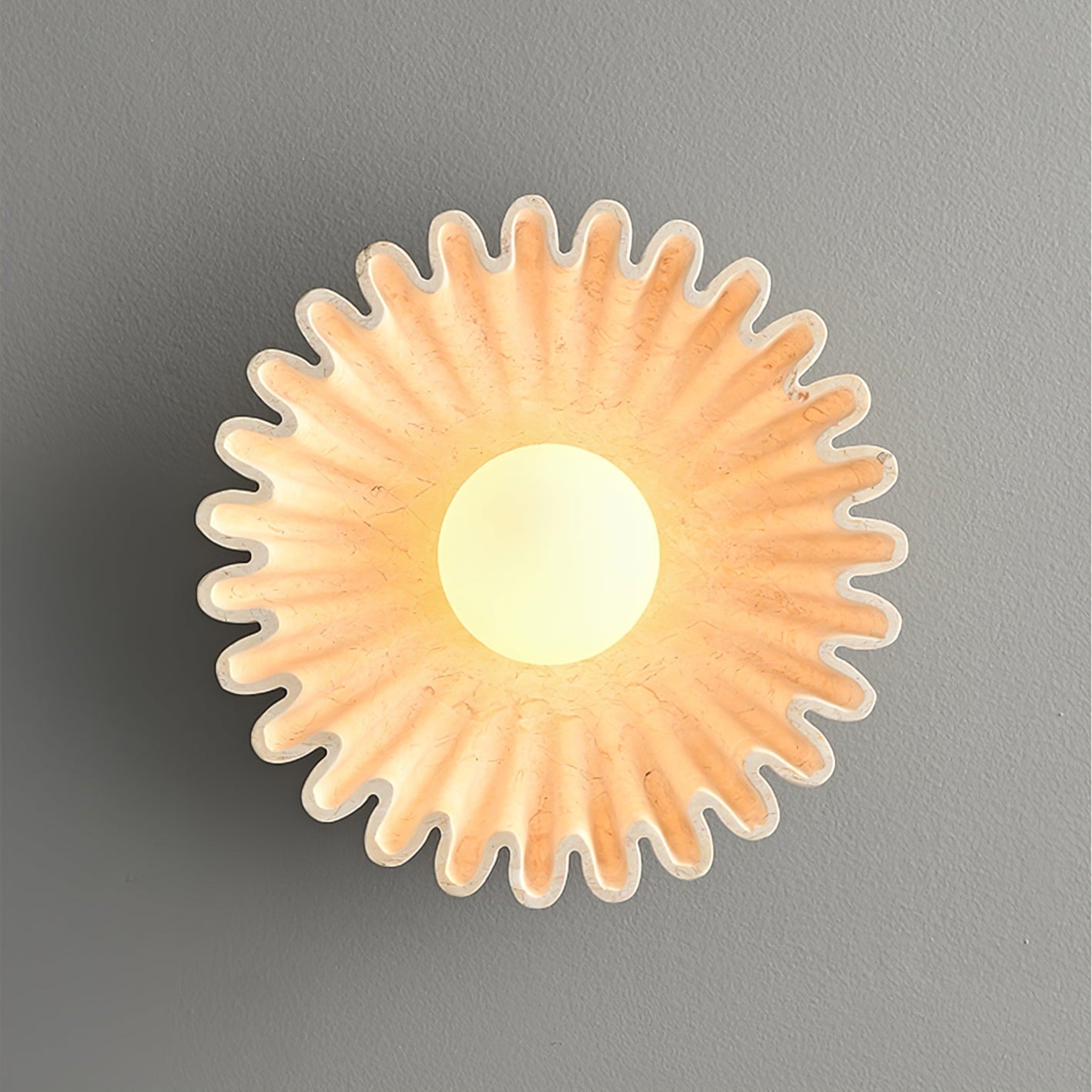 Applique murale moderne Marc en Marbre Beige