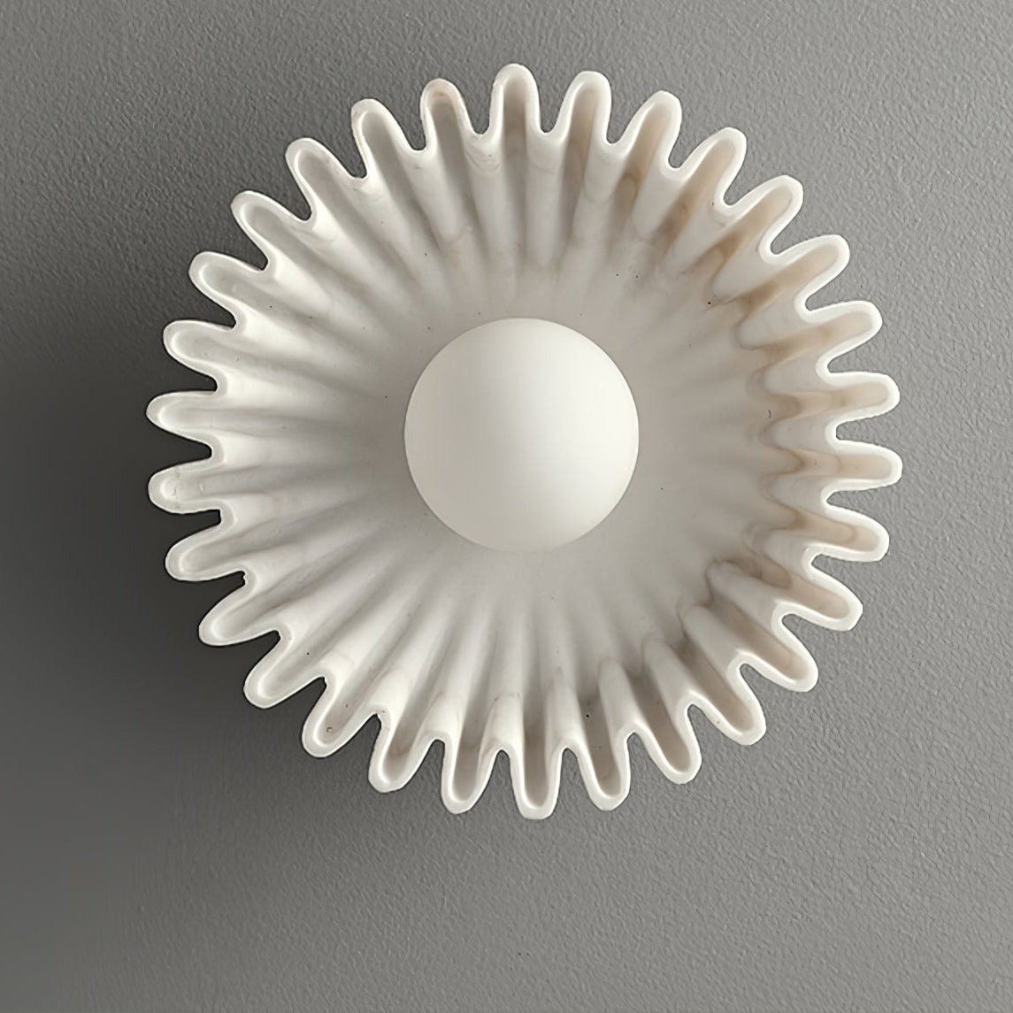 Applique murale moderne Marc en Marbre Blanc