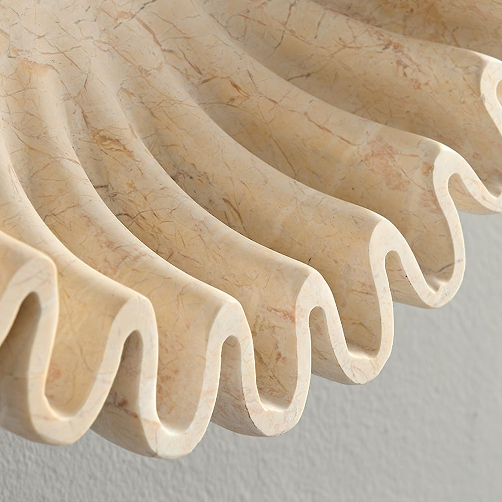 Applique murale moderne Marc en Marbre Beige