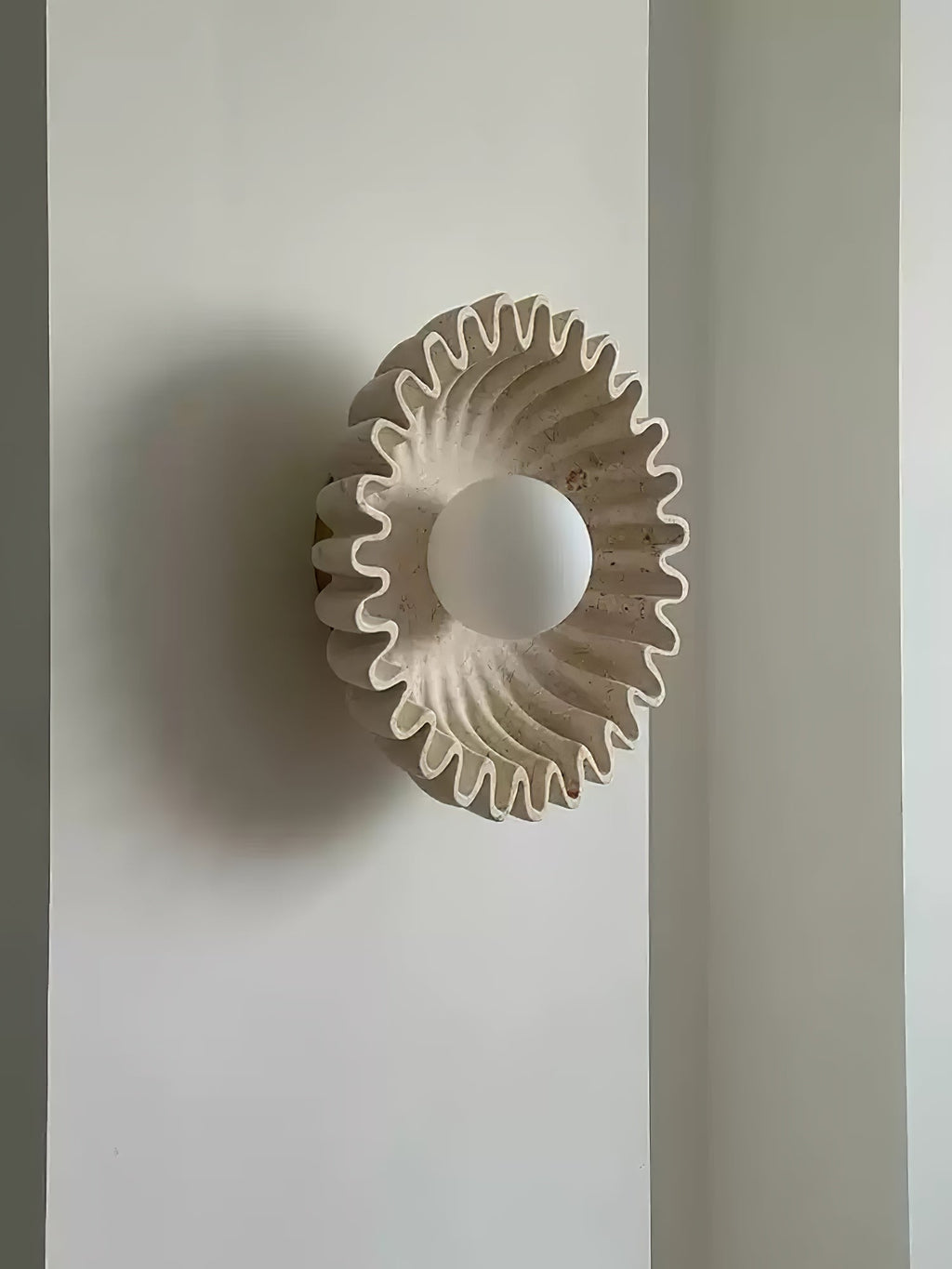 Applique murale moderne Marc en Marbre Beige