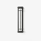 Applique murale moderne Cale en Albâtre Texturé anthracite gris et blanc