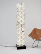 Lampadaire moderne Roland en Albâtre