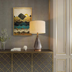 Lampe à poser moderne Thoralf en Marbre Noir