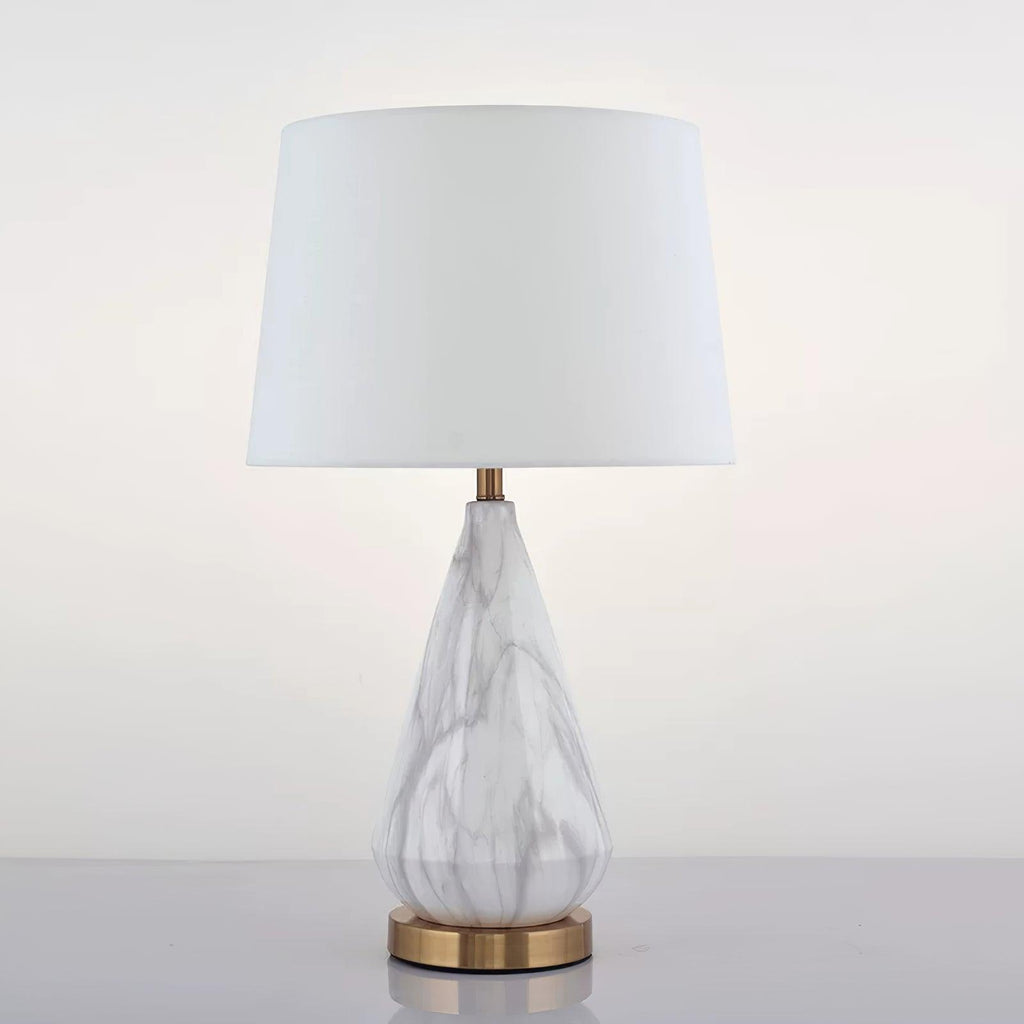 Lampe à poser moderne Thoralf en Marbre Noir
