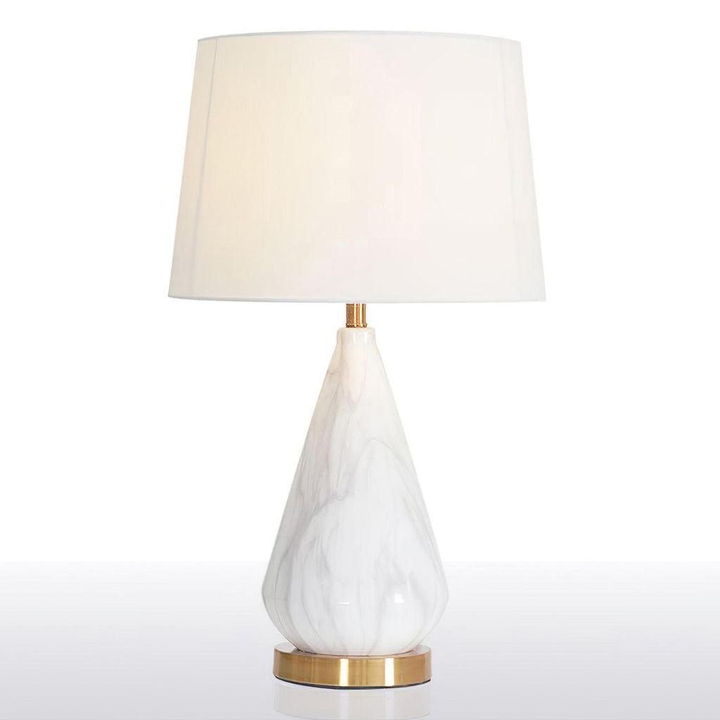 Lampe à poser moderne Thoralf en Marbre Noir