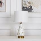 Lampe à poser moderne Thoralf en Marbre Noir