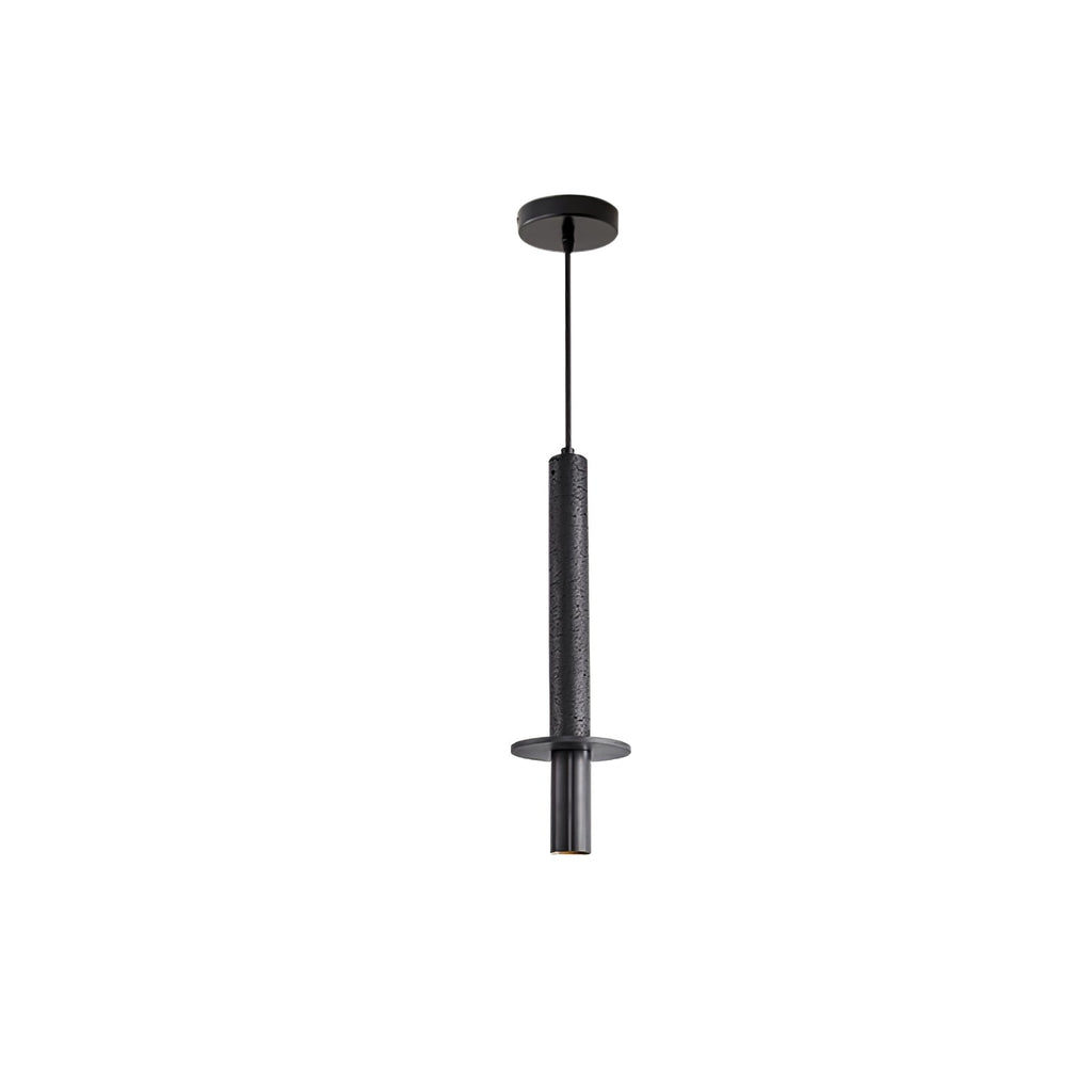 Suspension moderne Sumner en Noir travertin