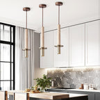 Suspension moderne Sumner en Noir travertin