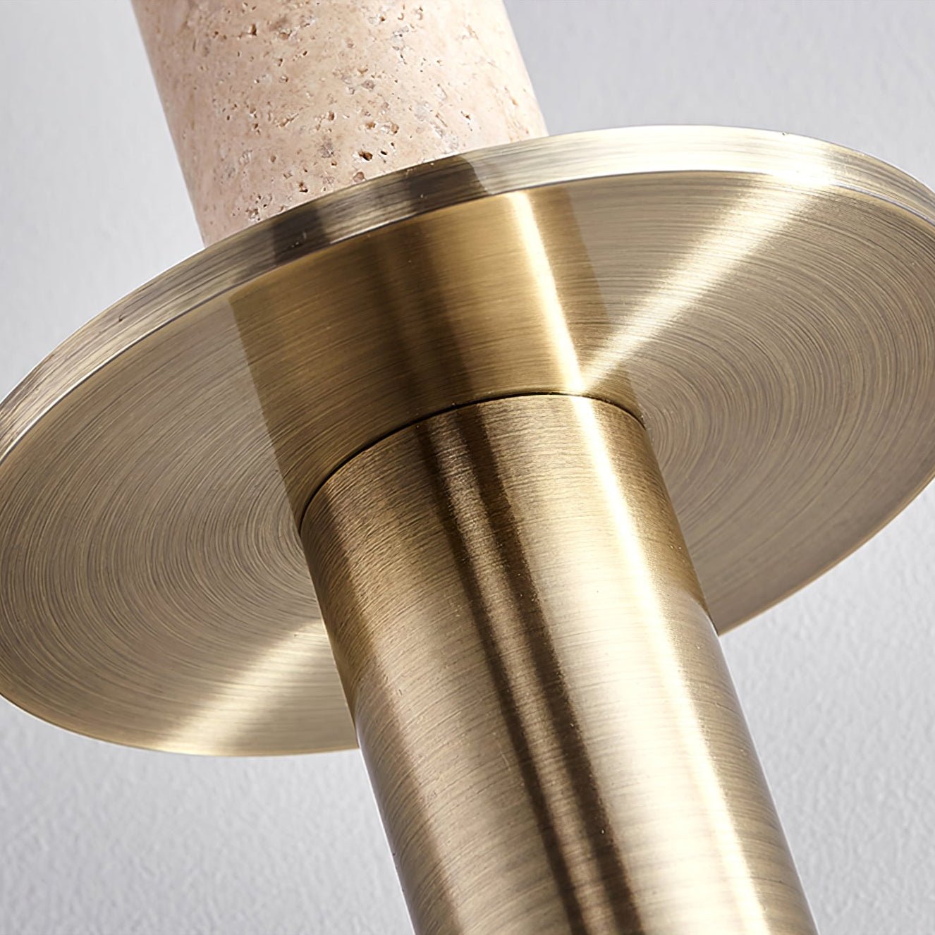 Suspension moderne Sumner en Noir travertin