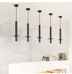 Suspension moderne Sumner en Noir travertin