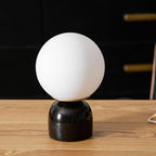 Lampe à poser moderne Pax en Marbre Noir