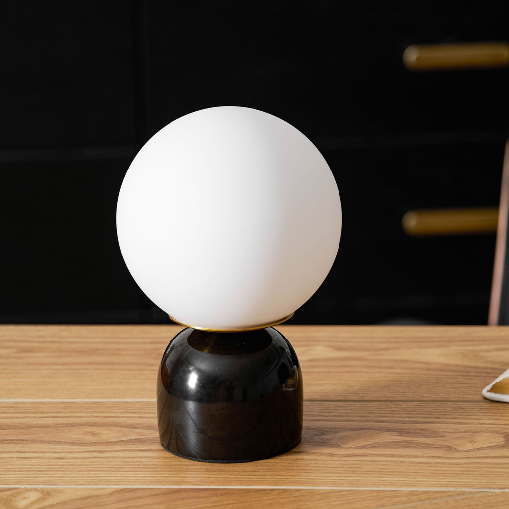 Lampe à poser moderne Pax en Marbre Blanc