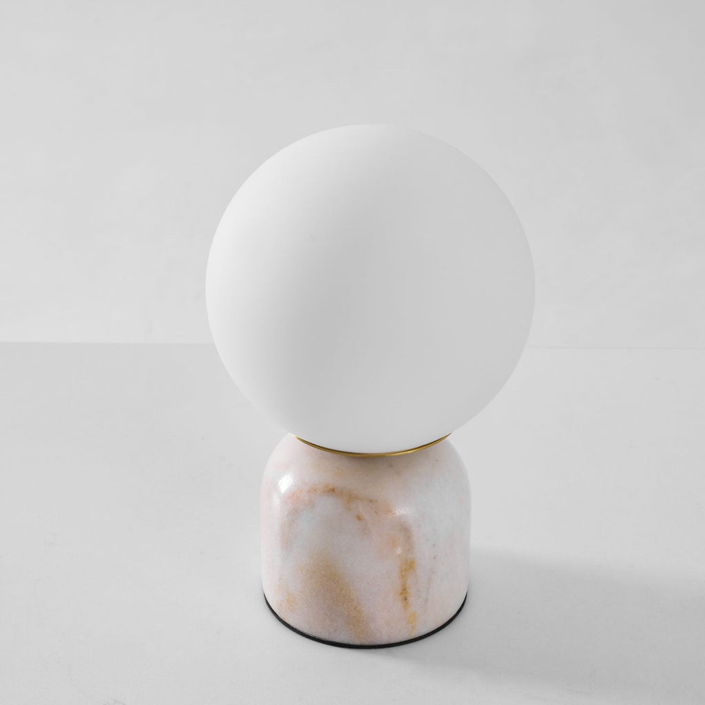 Lampe à poser moderne Pax en Marbre Blanc