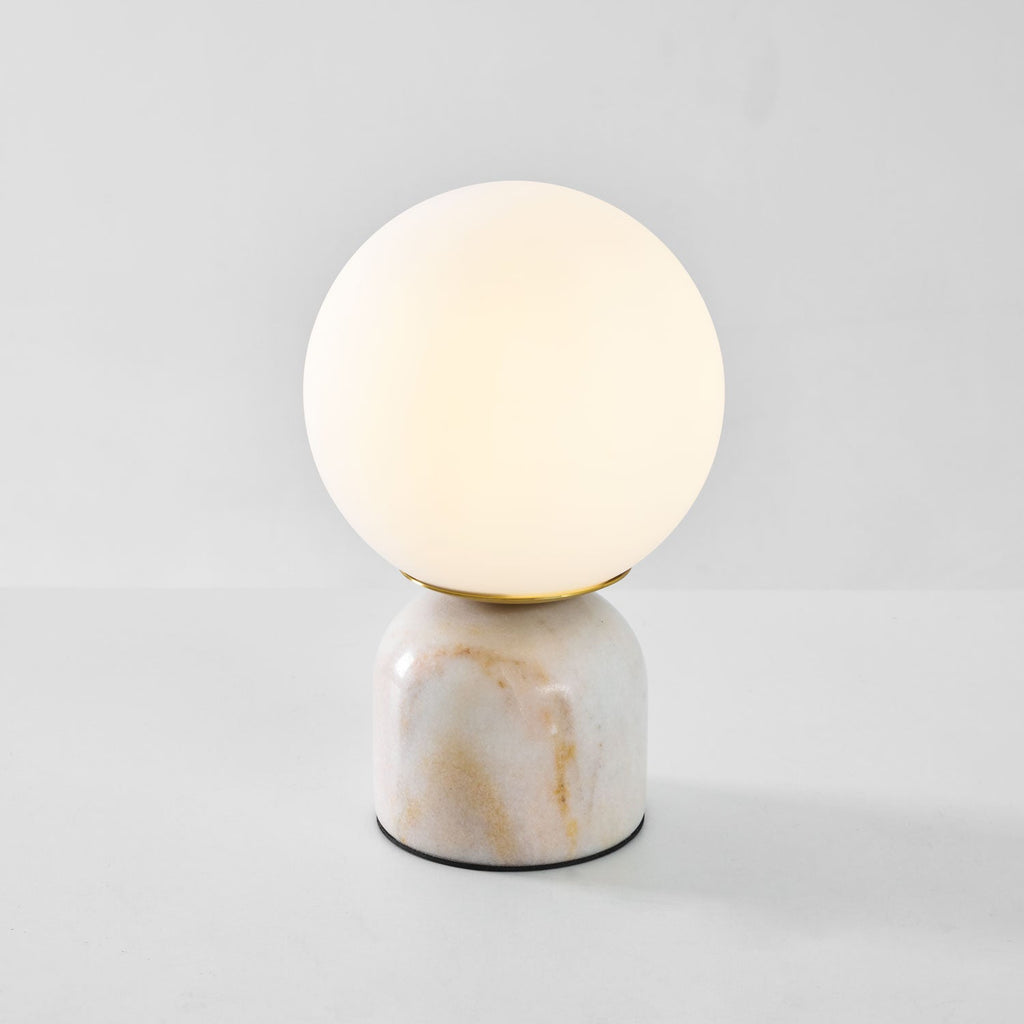 Lampe à poser moderne Pax en Marbre Blanc