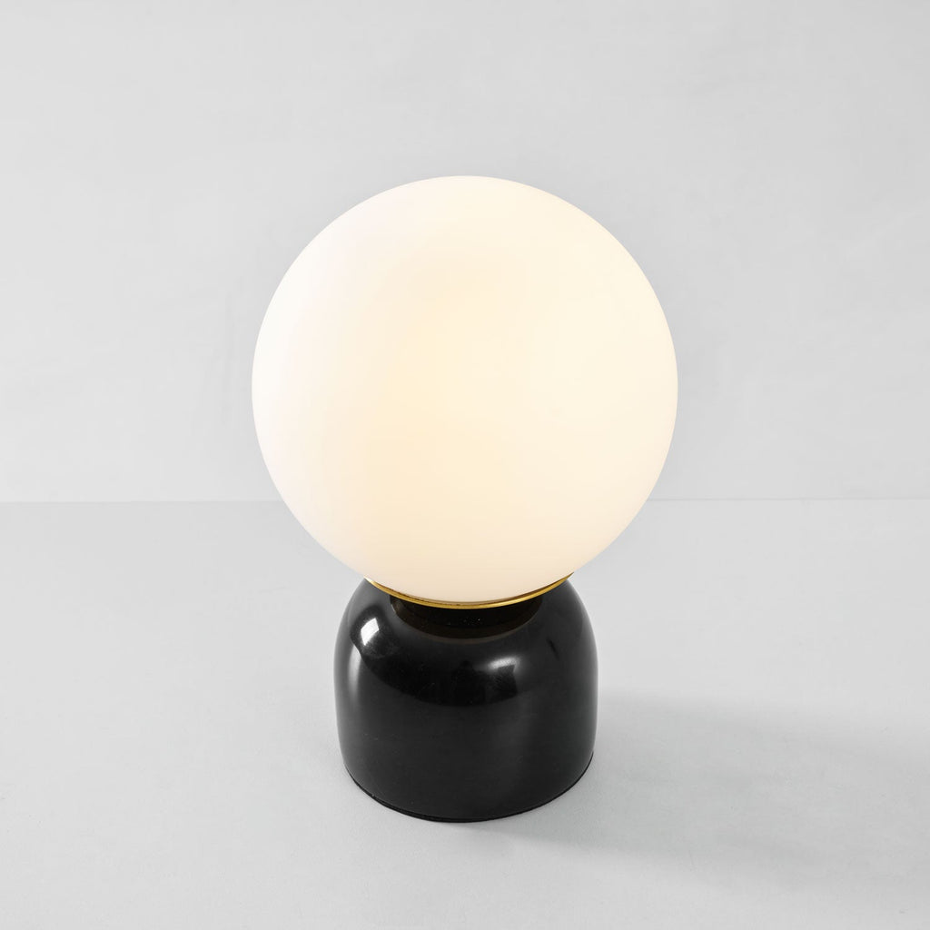 Lampe à poser moderne Pax en Marbre Noir