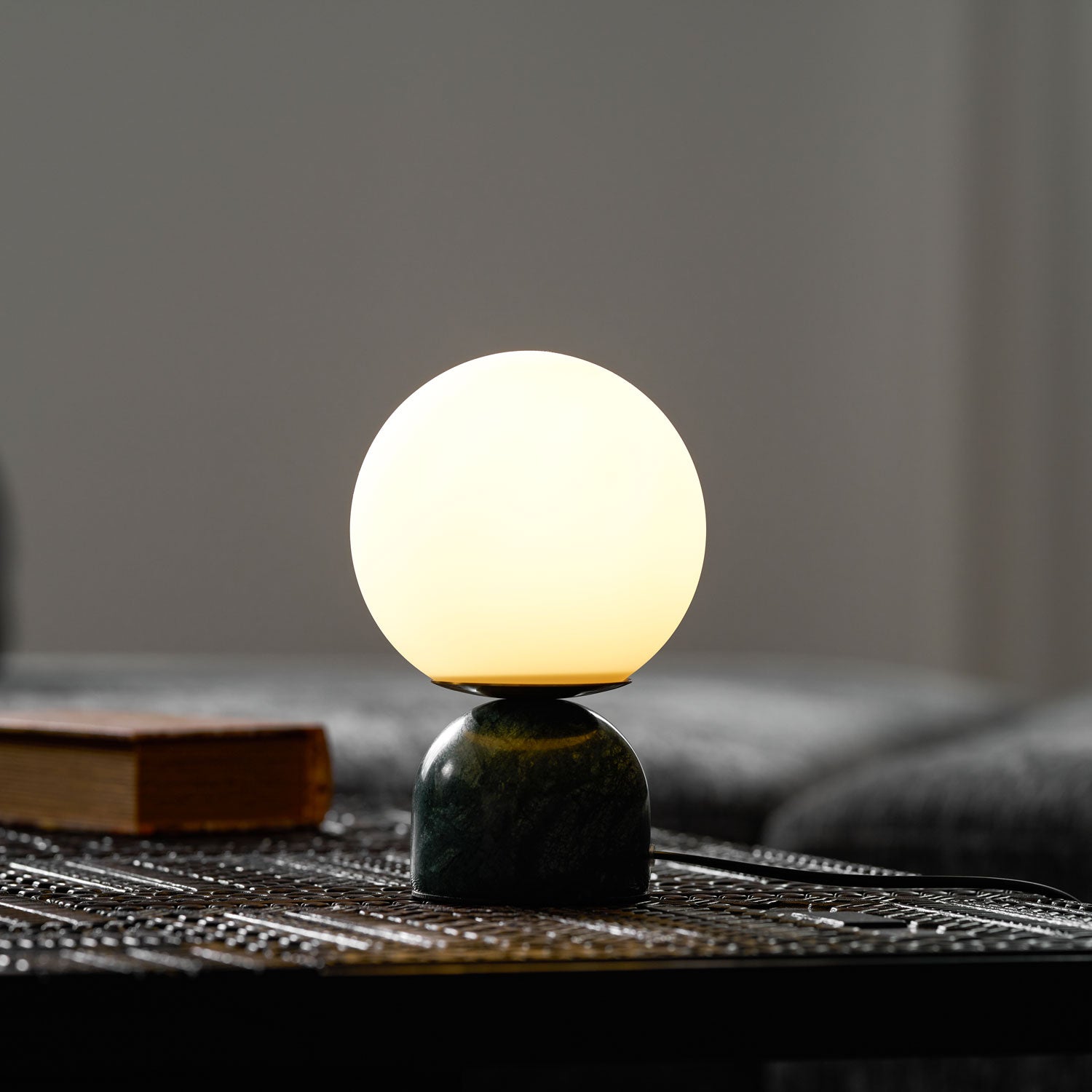 Lampe à poser moderne Pax en Marbre Vert