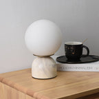 Lampe à poser moderne Pax en Marbre Vert