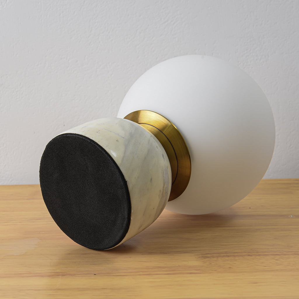 Lampe à poser moderne Pax en Marbre Noir