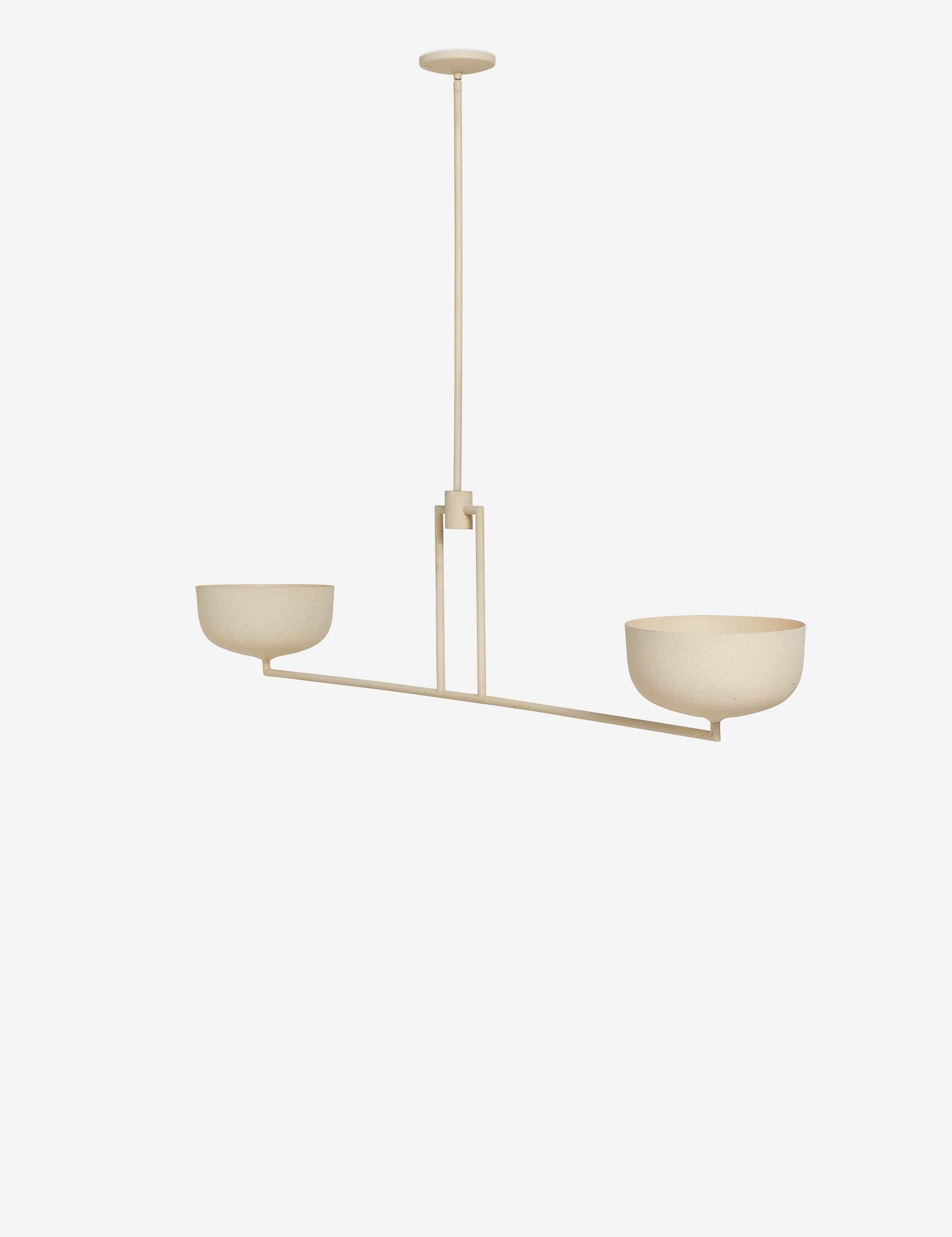 Lustre moderne Kelso en sable - Sable
