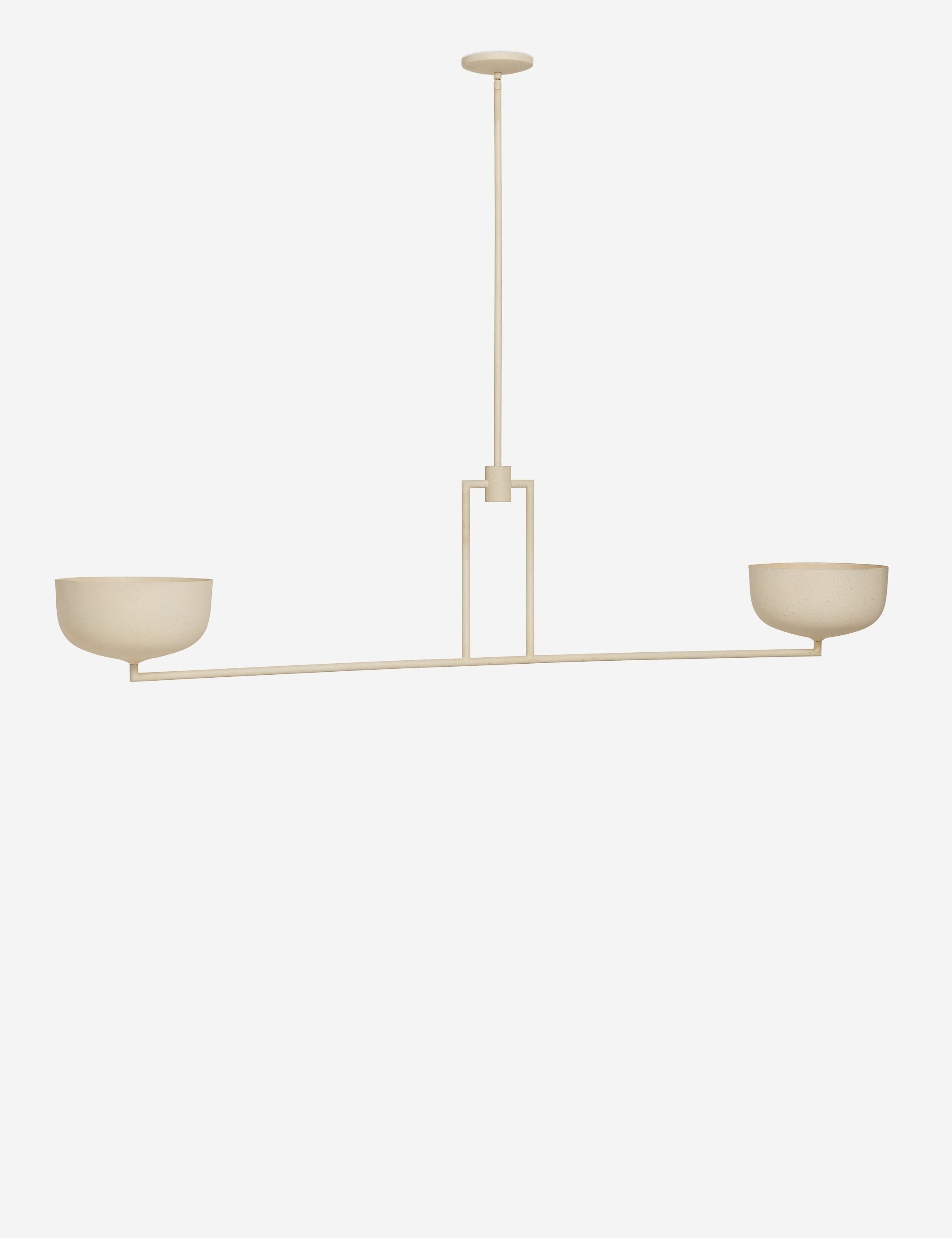 Lustre moderne Kelso en sable - Sable