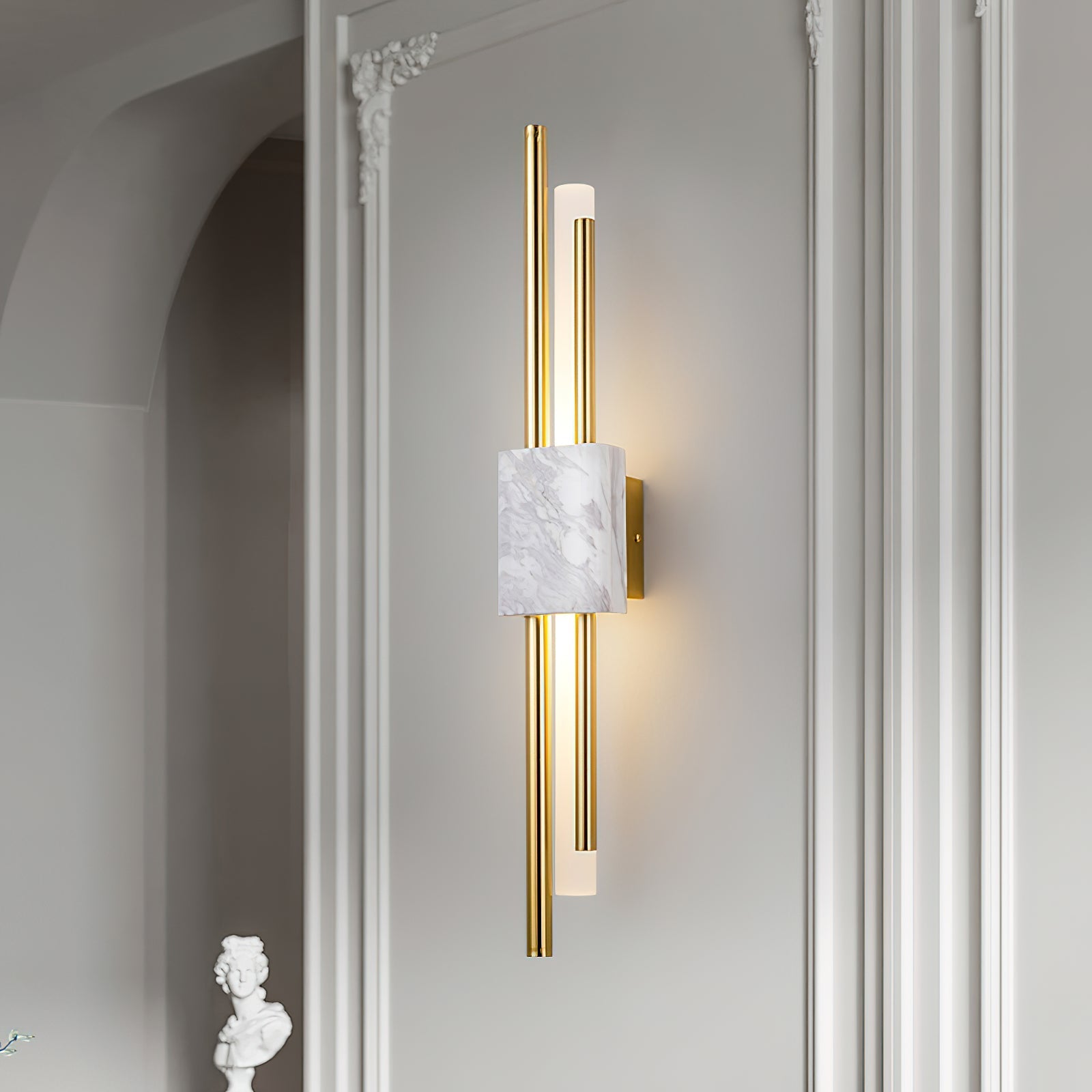 Applique murale moderne Hampton en Marbre