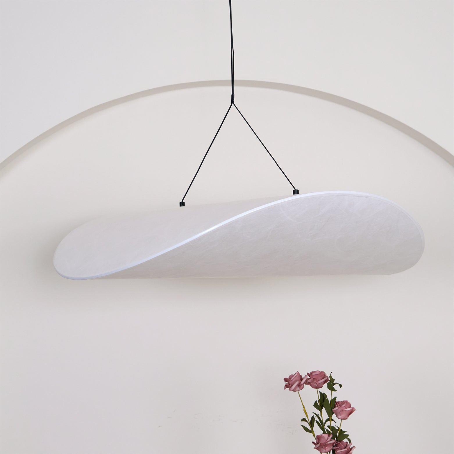 Suspension moderne Marlon en Soie