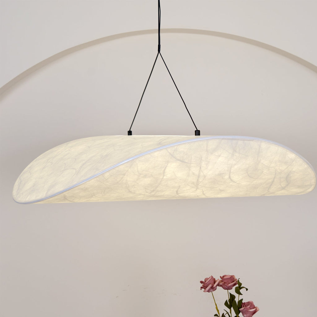 Suspension moderne Marlon en Soie