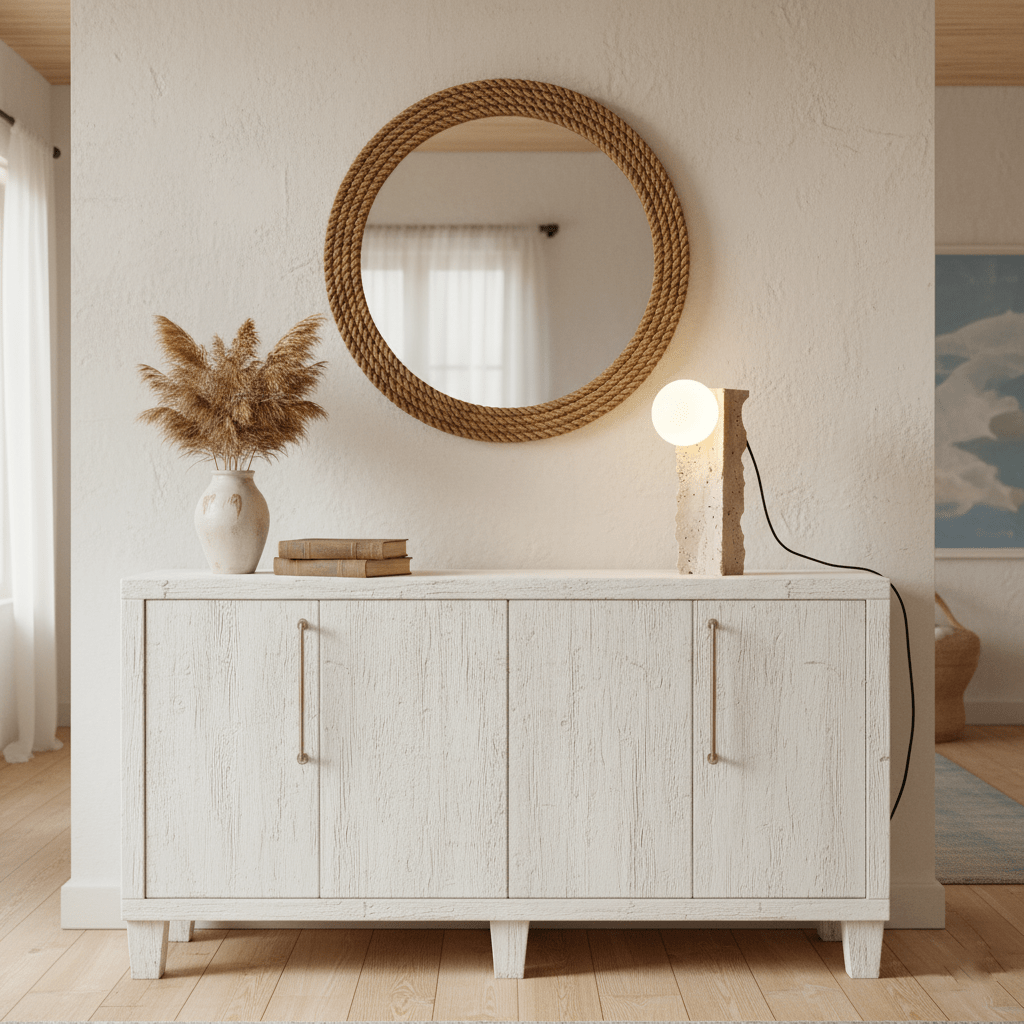 Lampe à poser moderne Ainamo en Travertin jaune