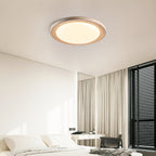 Plafonnier moderne Nero en Travertin jaune et blanc