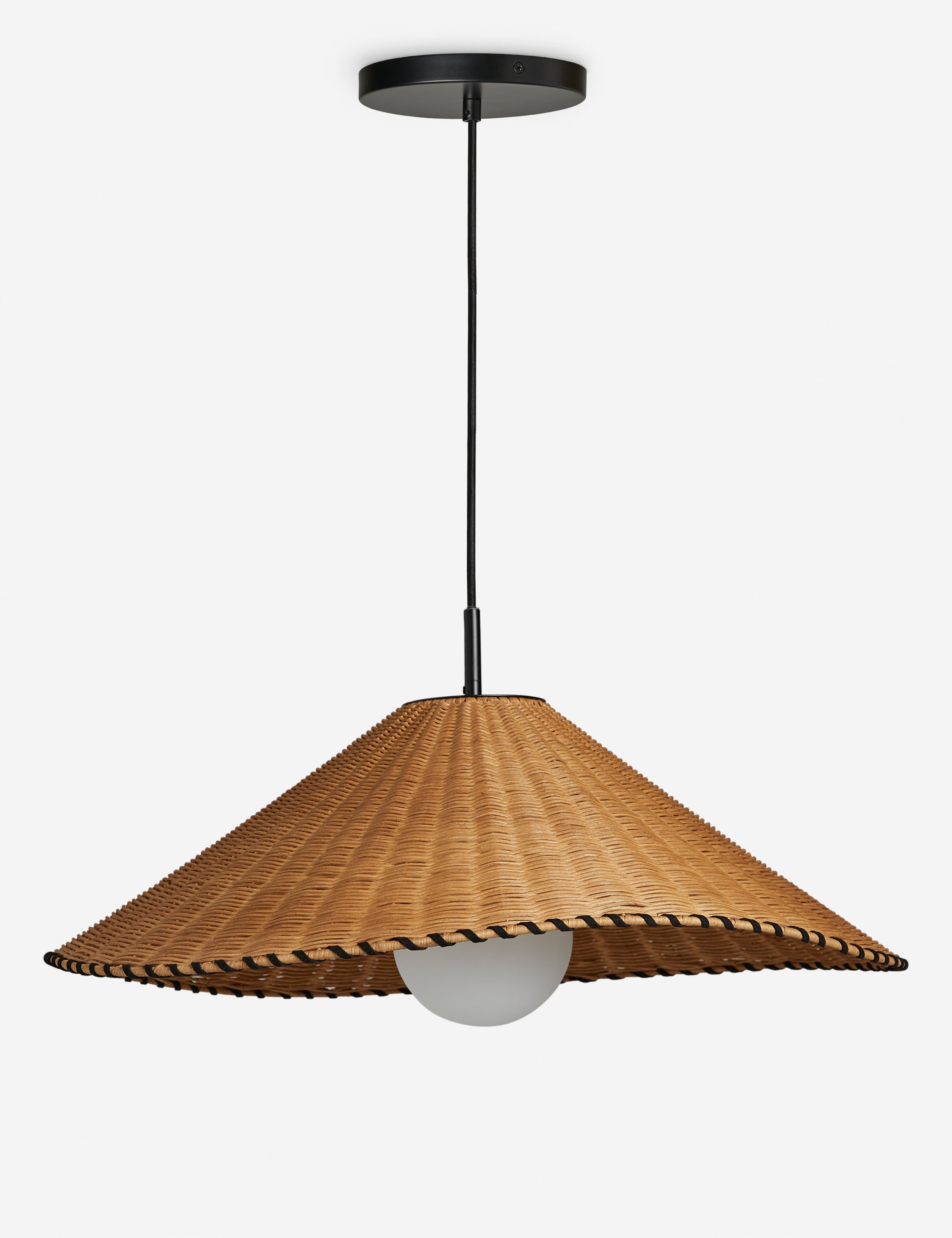 Suspension design Rein en mat noir - Mat noir