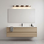Applique murale moderne Sippo en Travertin Noyer