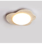 Plafonnier moderne Raud en Travertin jaune et blanc