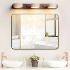 Applique murale moderne Sippo en Travertin Noyer