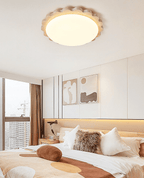 Plafonnier moderne Bjarki en Travertin jaune