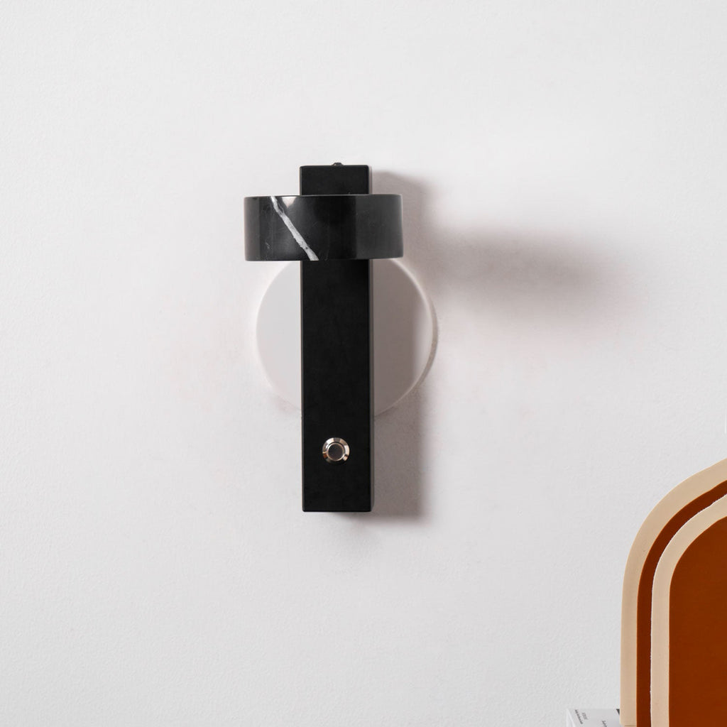 Applique murale moderne Chadwick en Marbre
