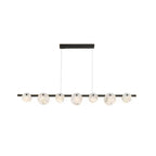 Lustre moderne Enar en Albâtre Noir et blanc