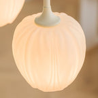 Lustre moderne Gilroy en Matcha et blanc verre