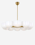 Lustre design Rohen en laiton bruni - Laiton bruni