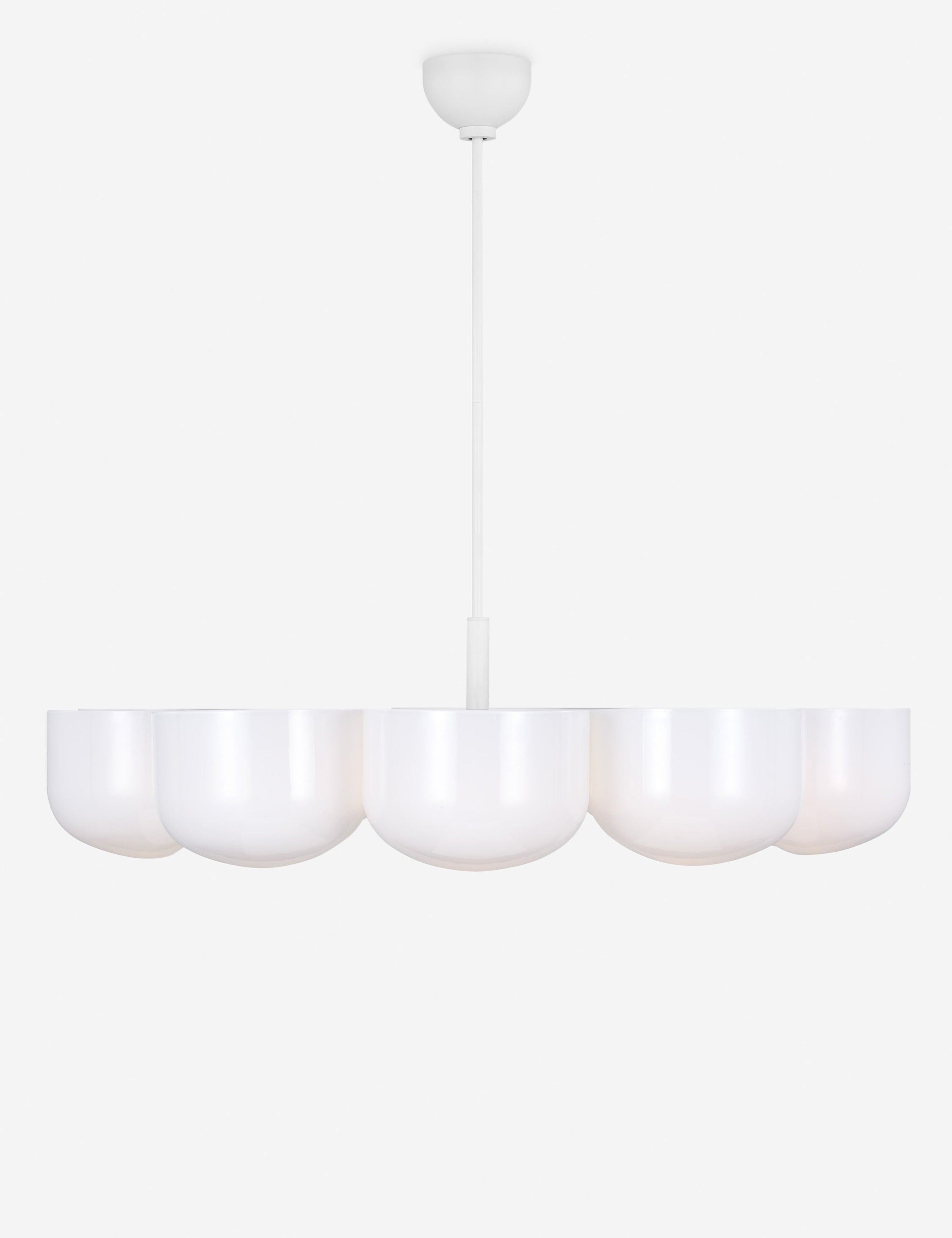 Lustre design Rohen en blanc - Blanc