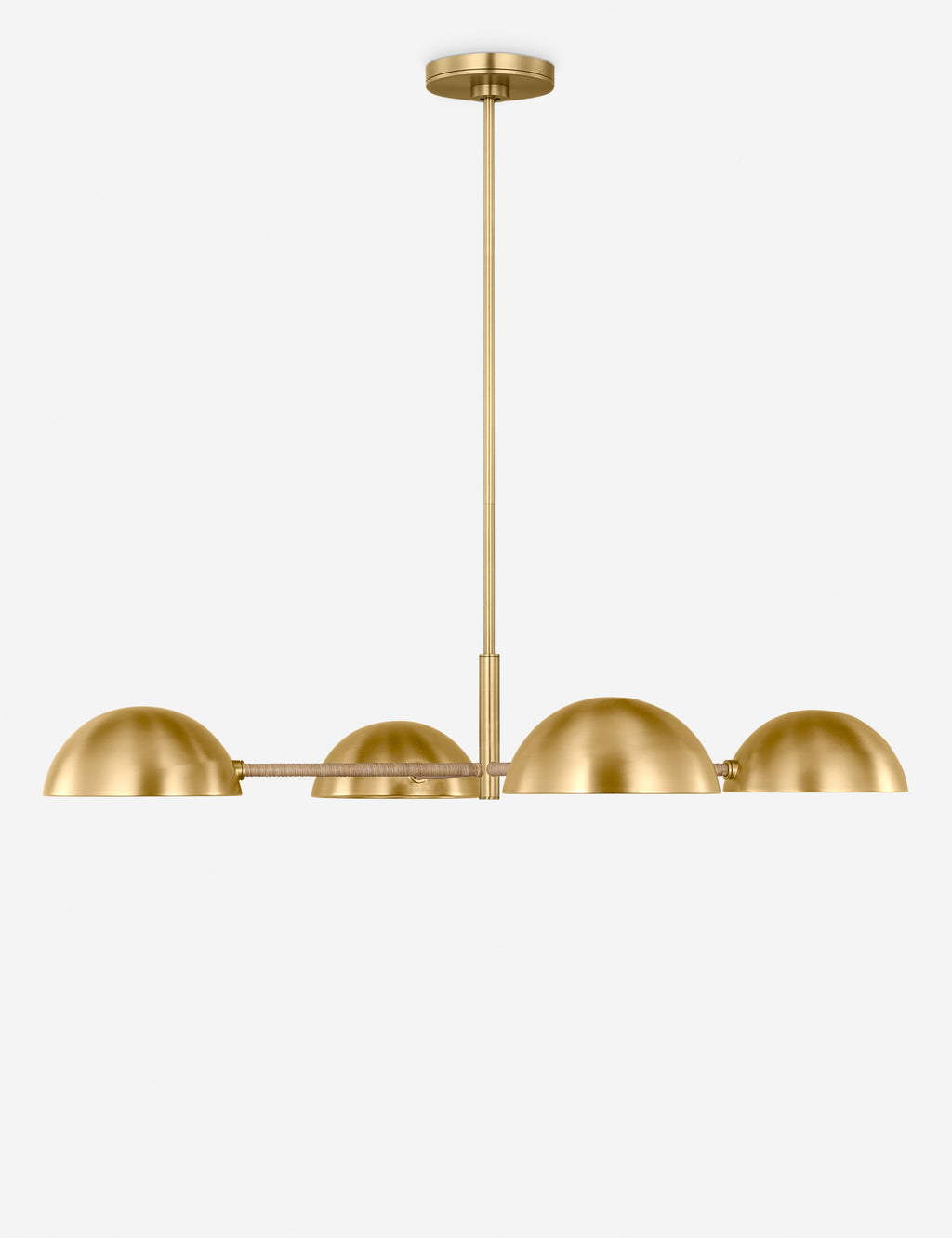 Lustre moderne Arnfinn en laiton bruni - Laiton bruni