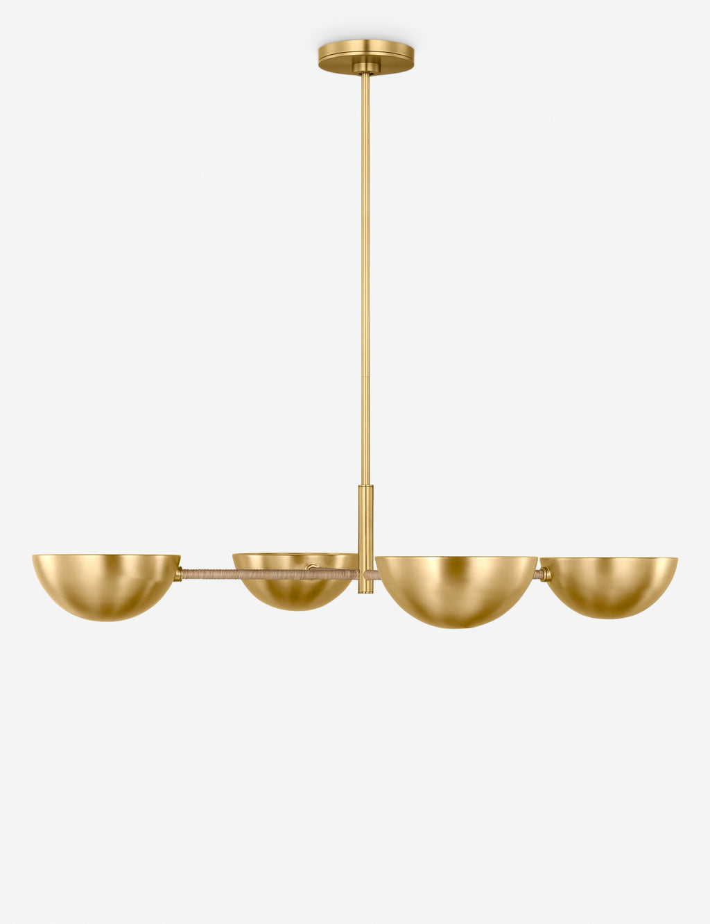 Lustre moderne Arnfinn en laiton bruni - Laiton bruni