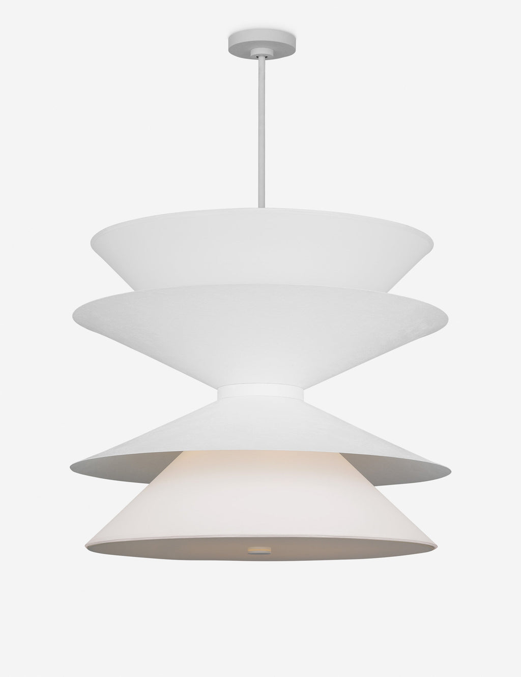 Suspension moderne Wystan en blanc - Blanc