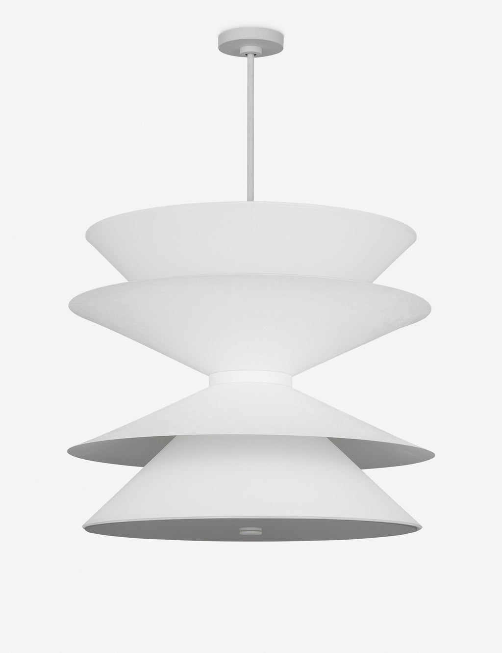 Suspension moderne Wystan en blanc - Blanc