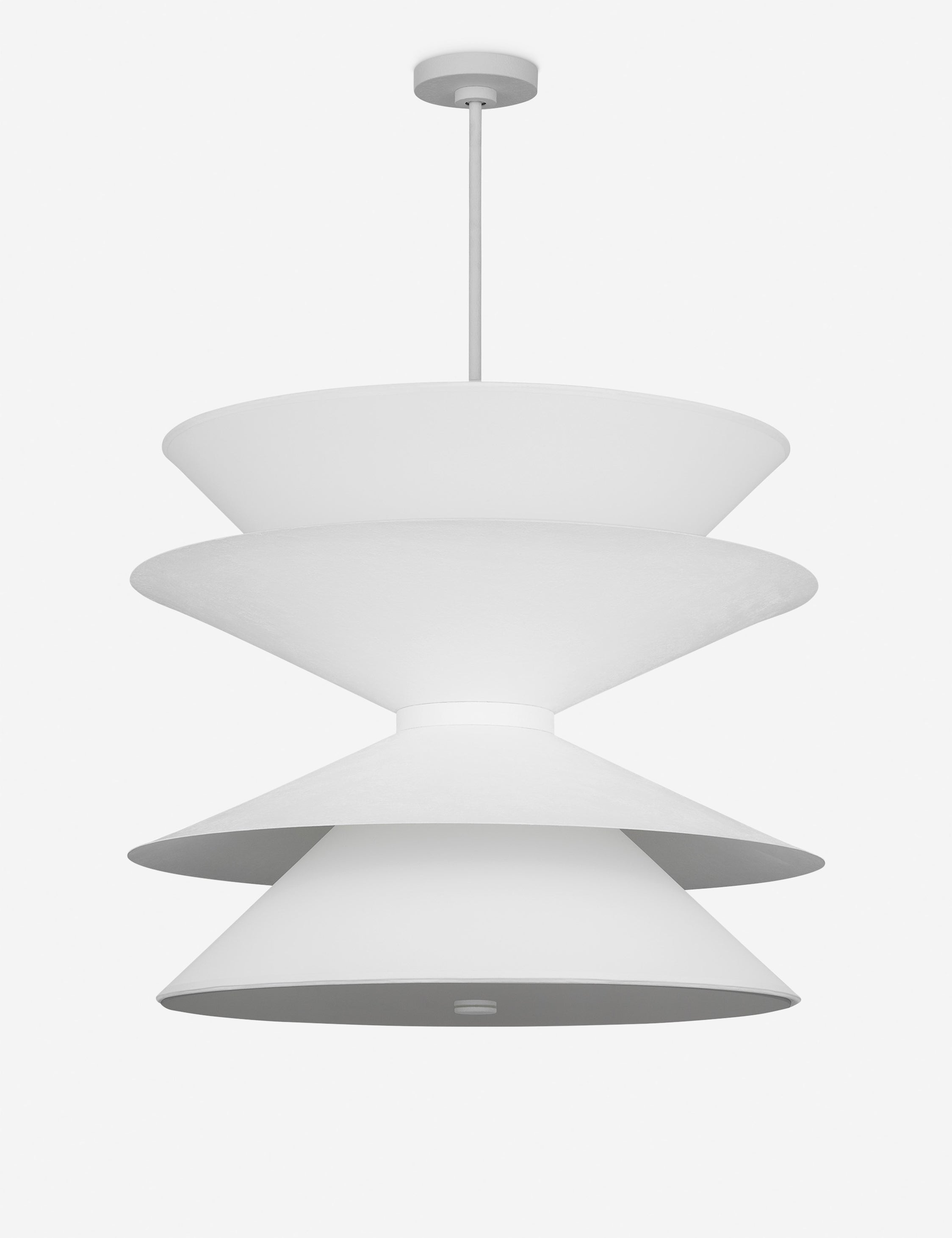 Suspension moderne Wystan en blanc - Blanc