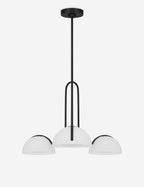 Lustre vintage Troels en acier