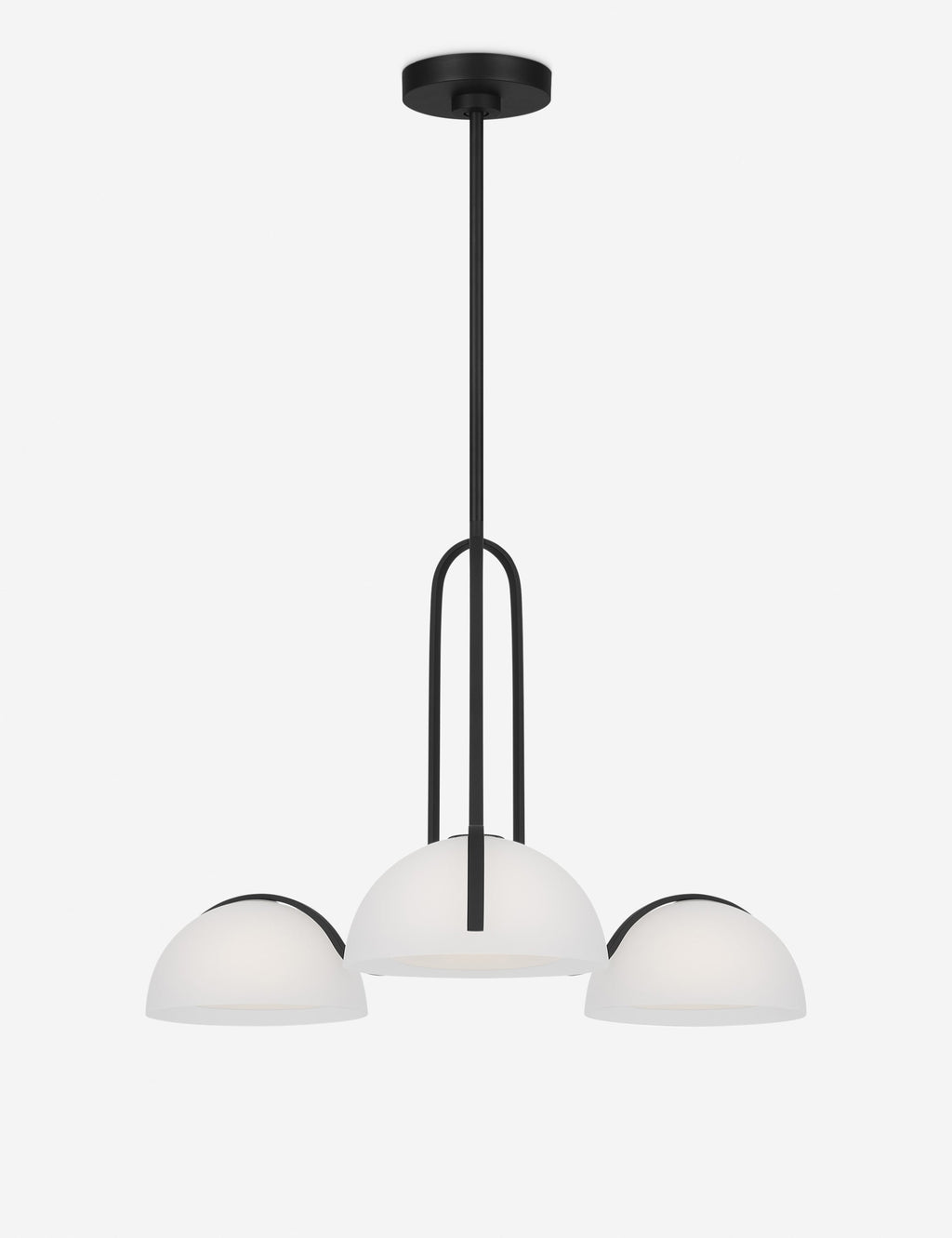 Lustre vintage Troels en acier