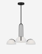 Lustre vintage Troels en acier